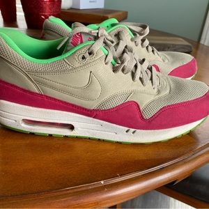 Nike Air Max 1 Bamboo Fuchsia - Men’s US Size 12